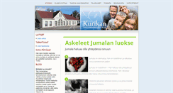Desktop Screenshot of kurikka.helluntaiseurakunta.fi