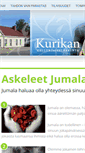 Mobile Screenshot of kurikka.helluntaiseurakunta.fi