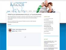 Tablet Screenshot of kitee.helluntaiseurakunta.fi