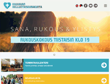 Tablet Screenshot of kauhava.helluntaiseurakunta.fi