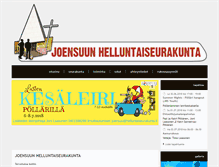 Tablet Screenshot of joensuu.helluntaiseurakunta.fi